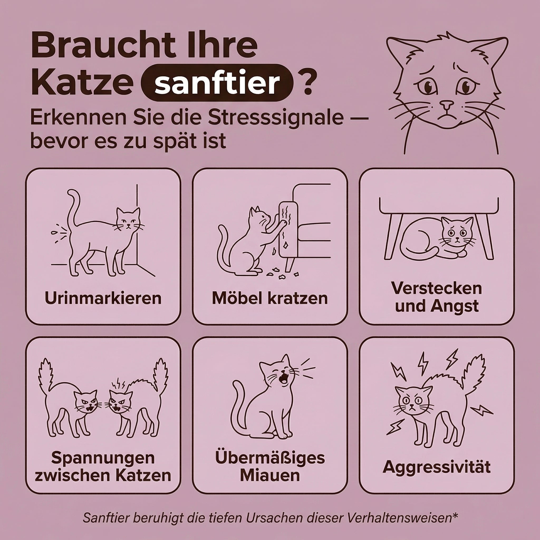 Beruhigungs-Diffuser Set für Katzen